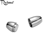 RUIMO Stainless Steel Magnet Hook Clasp 5mm Hole Jewelry Findings