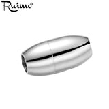 RUIMO Stainless Steel Magnet Hook Clasp 5mm Hole Jewelry Findings