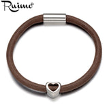 RUIMO 316l Stainless Steel Magnet Hook Clasp 5mm Hole 17*5mm