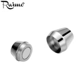316l Stainless Steel Magnet Hook Magnetic Clasp 5mm Hole Size Jewelry Findings