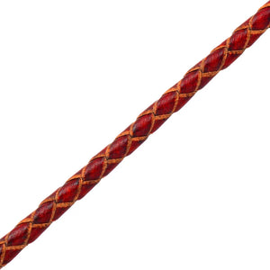 3mm Vintage Leather Cord Round Rope String for DIY Bracelet Necklace