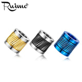 RUIMO Stainless Steel Plating Beads for DIY Jewelry Making