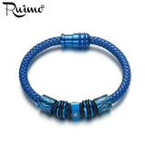 6mm Round Fiber Cord Braided Leather Rope for Jewelry Making 1M