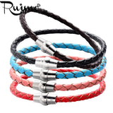 RUIMO 316l Stainless Steel Magnet Hook Clasp 4mm Hole Size Leather Bracelet