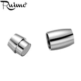 RUIMO Stainless Steel Magnetic Clasp 8mm Hole 20*11mm