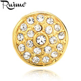 RUIMO 5mm Crystal Beads Hearts Pattern Inserts for Jewelry Making