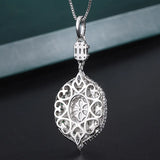 Vintage Jade Pendant Necklaces for Women Charm Chains Wedding Party Jewelry