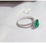Paraiba Tourmaline Silver Ring for Women
