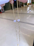 925 Silver 9-10mm Fresh Water Pearls Bracelet Women Birthday Gift
