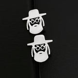 Jewish Priest Portrait Cufflinks Classic Religion Amulet Jewelry
