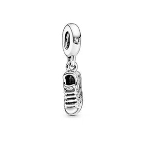 925 Sterling Silver Rabbit Beads Cactus Charm Bracelet Necklace Pendant Trinkets