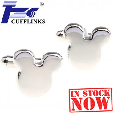 Rabbit Ear Cufflink Cuff Link 2 Pairs