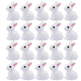 Rabbit Figurines Resin Bunny Microlandscape Decor Animal Figures Ornament