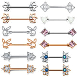 316L SS Bunny Nipple Piercing Ring