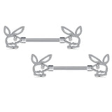 316L SS Bunny Nipple Piercing Ring