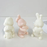 Rabbit Silicone Candle Mold for Candle Making