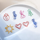 Rabbit Strawberry Xmas Tree Pendant Paper Clips DIY Earrings Material