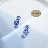 Rabbit Strawberry Xmas Tree Pendant Paper Clips DIY Earrings Material
