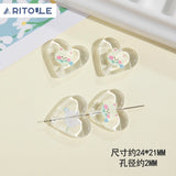 Rabbit & Bear Smiling Face Car Hanging DIY Accessories