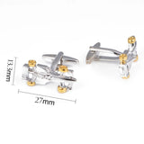Racing Cufflinks Men's Unisex Business Party Shirt Buttons Accessories