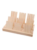 Wood Holder Bracelet Earring Stand