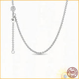 Radiant Heart Gift Set Chain Bracelet 925 Silver