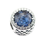 Radiant Hearts Moonlight Charm Silver Beads For Jewelry Making
