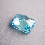 Radiant Hot Cut Aquamarine CZ Stone Beads for Jewelry Making DIY