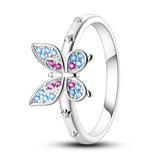 Radiant Sun Moon Heart Pav Signet Ring 925 Sterling Silver