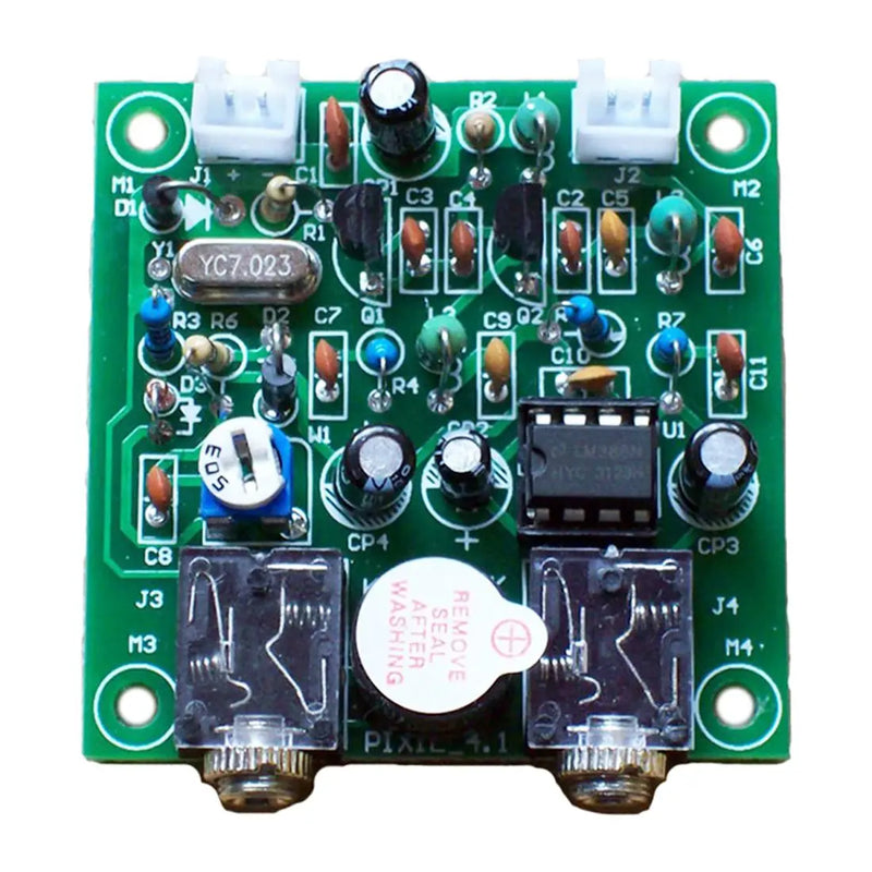 40M Shortwave Transceiver Kit 7.023-7.026MHz QRP DIY Buzzer Receiver Transmitter