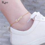 12 Constellation Zodiac Anklet Stainless Steel Birthday Gift