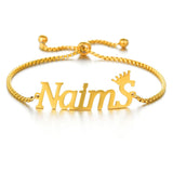 Personalis Baby Name Bracelets Stainless Steel for Women Child