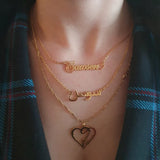 Arabic Name Necklace Personalized Stainless Steel Chocker