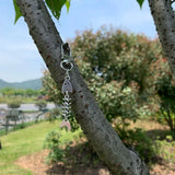 Rai Fishbone Keychain Bag Pendant Creative Gift Cartoon Car Keyholder