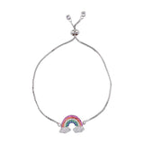 Adjustable Rainbow Zircon Bracelet Creative Hand Jewelry