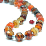 Rainbow Agate Faceted Double Terminated Point Loose Beads