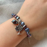 Rainbow Baroque Pearl Bracelets Women Natural Freshwater Pearl Bracelets