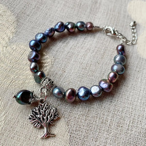 Rainbow Baroque Pearl Bracelets Women Natural Freshwater Pearl Bracelets