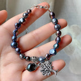 Rainbow Baroque Pearl Bracelets Women Natural Freshwater Pearl Bracelets