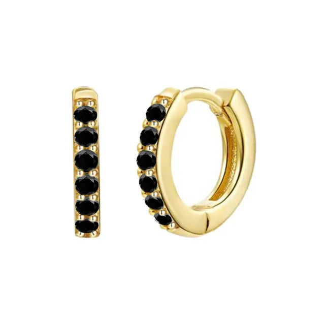 7mm Small Hoop Earrings Silver Ins Style Jewelry