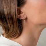 7mm Small Hoop Earrings Silver Ins Style Jewelry