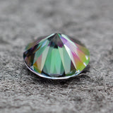 Rainbow Moissanite Round Loose Stone VVS1 Diamond Tested Gemstone