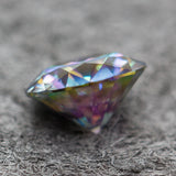 Rainbow Moissanite Round Loose Stone VVS1 Diamond Tested Gemstone