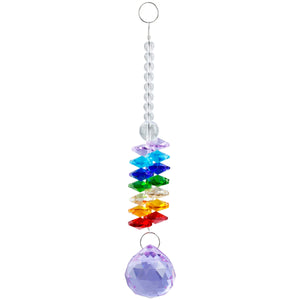 Crystal Ball Pendant Suncatcher Prisms DIY Jewelry Making