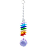 Crystal Ball Pendant Suncatcher Prisms DIY Jewelry Making