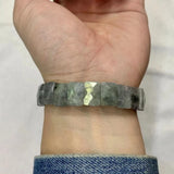 Rainbow Labradorite Stone Bracelet - Natural Gemstone Bangle