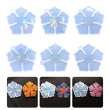 Silicone Coaster Mold for Resin Casting - Fancy Flower Cup Pad Mold