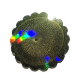 Rainbow Light Effect Silicone Coaster Mold Cup Mat Resin Molds
