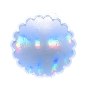 Rainbow Light Effect Silicone Coaster Mold Cup Mat Resin Molds