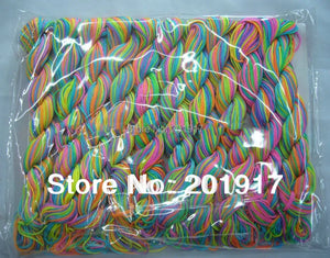 Rainbow Macrame Rope Bracelet Braid Nylon Cord-300m/10rolls